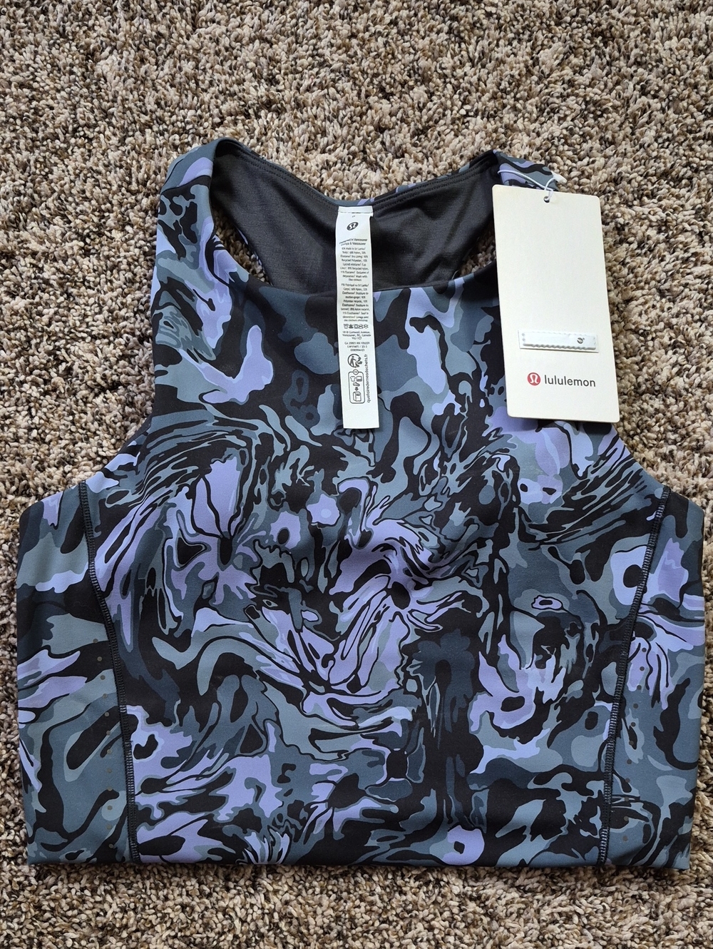 Lululemon Swift Speed Cropped Tank Size 8 NWT